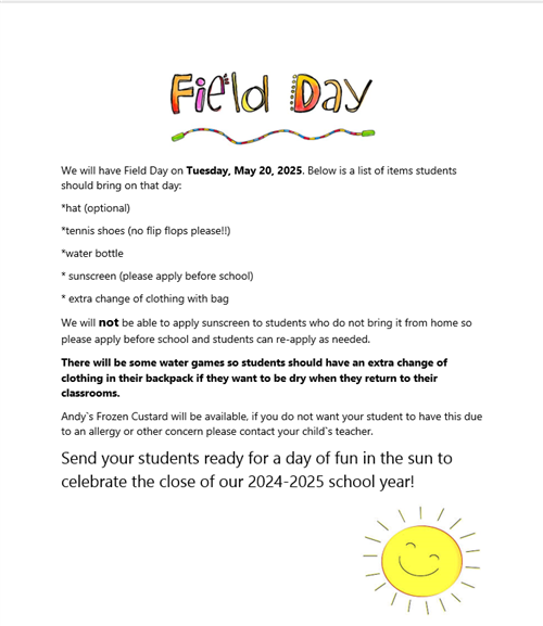  Field Day